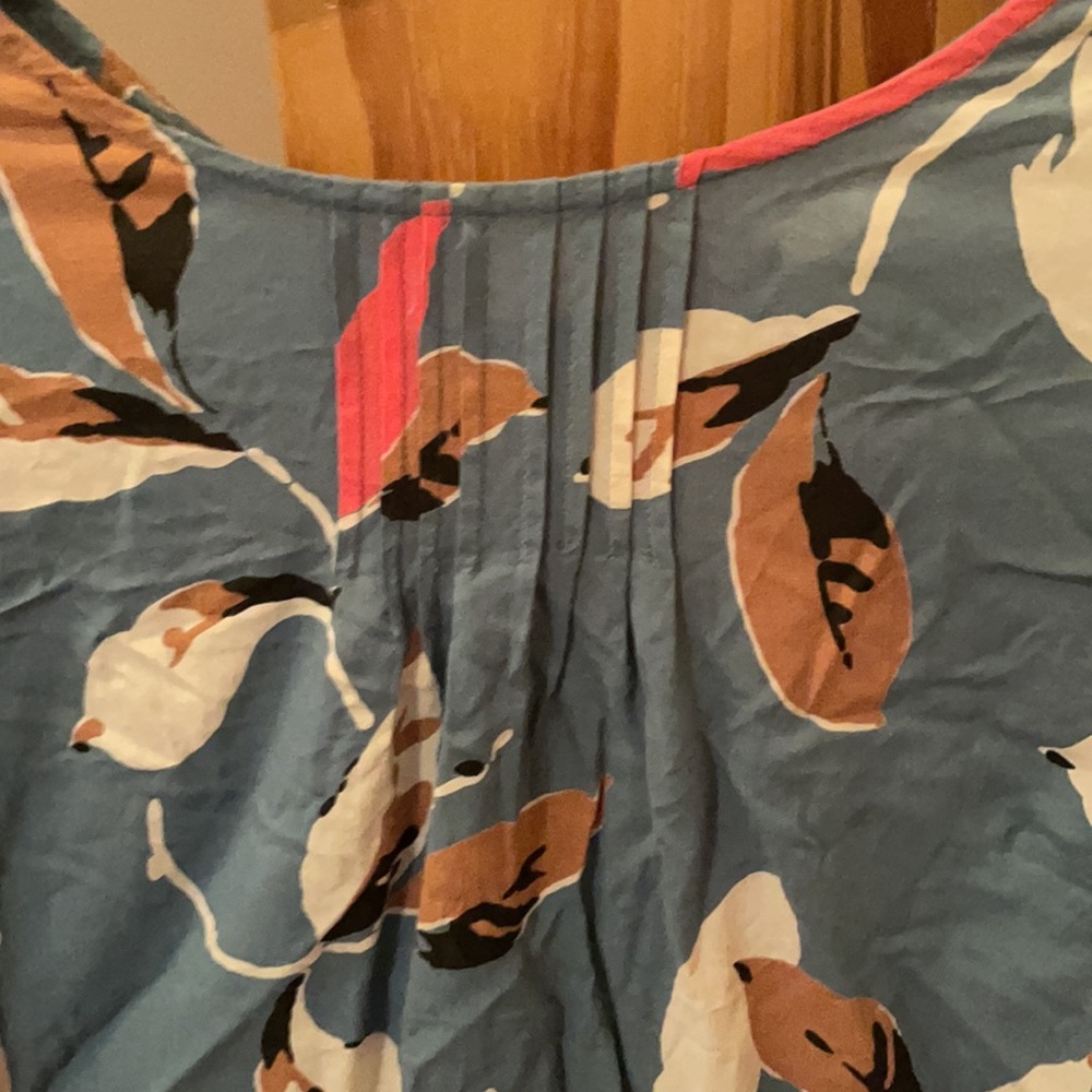 Boden blue blouse size 6 - Picture 3 of 5